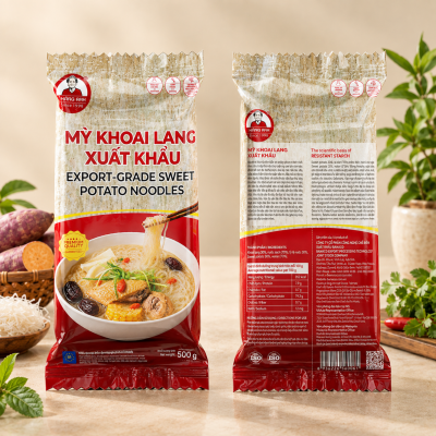 Mỳ khoai lang xuất khẩu (Còn hàng)