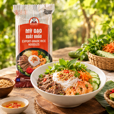 Mỳ gạo trắng xuất khẩu (Còn hàng)