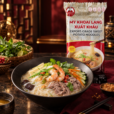 Mỳ khoai lang xuất khẩu (Còn hàng)