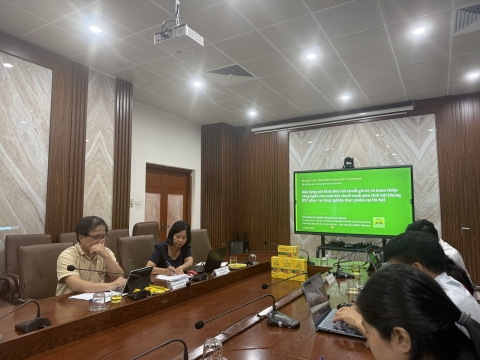 Scientific Research Cooperation with the Vietnam Academy of Science and Technology