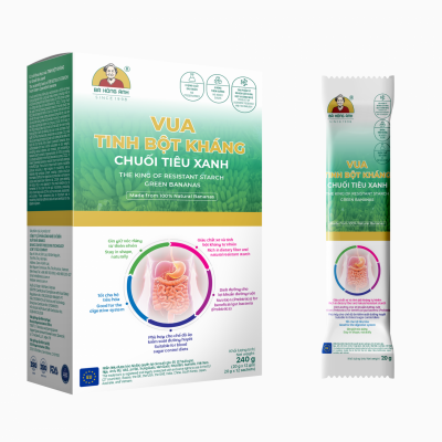 Vua tinh bột kháng bột chuối tiêu xanh