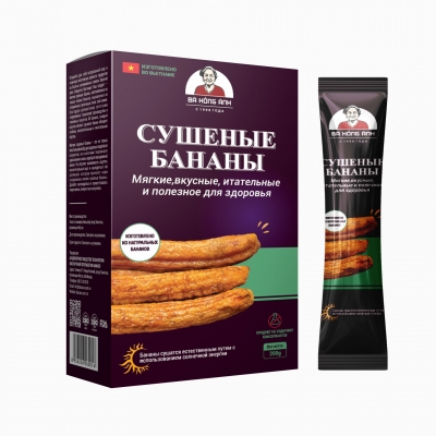 Sản phẩm chuối sấy dẻo đã và đang xuất khẩu sang thị trường cộng đồng liên bang Nga