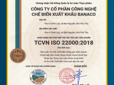 Các chứng chỉ đạt được