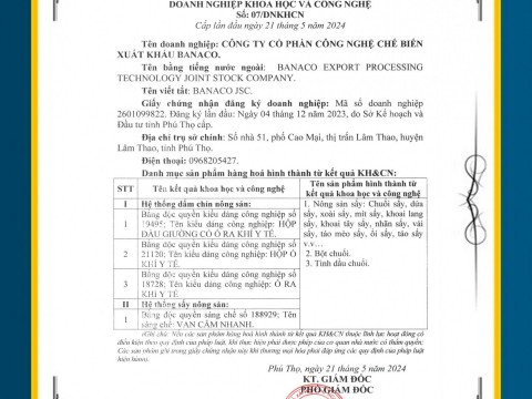 Các chứng chỉ đạt được
