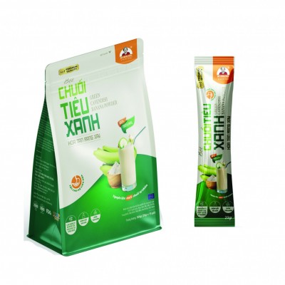 Bột chuối tiêu xanh hòa tan rang xay